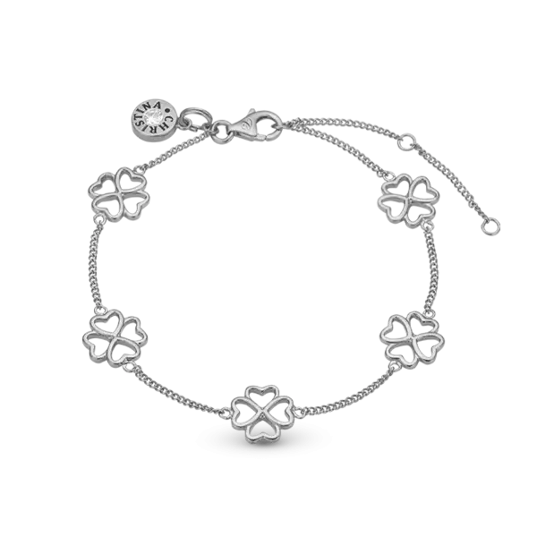 Náramok - Foursome, bracelet, silver