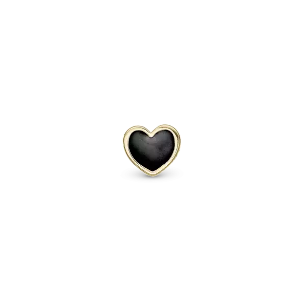 Náušnice - Black Heart