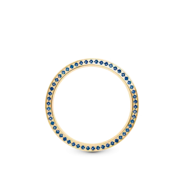 Luneta na hodinky Collect - Topring 54 modrých zafírov