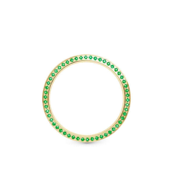 Luneta na hodinky Collect - Topring 54 Grønne Tsavorite