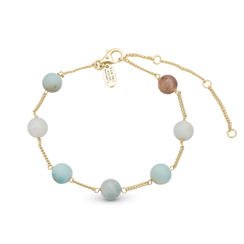 Náramok - Amazonite armbånd 2