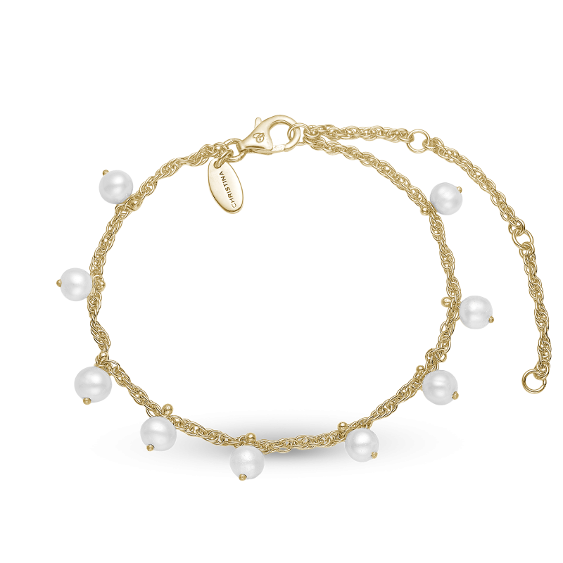 Náramok - Dangling Pearls bracelet 2