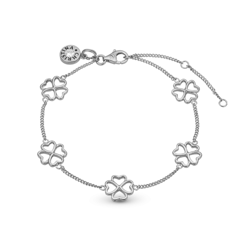 Náramok - Foursome, bracelet, silver 2